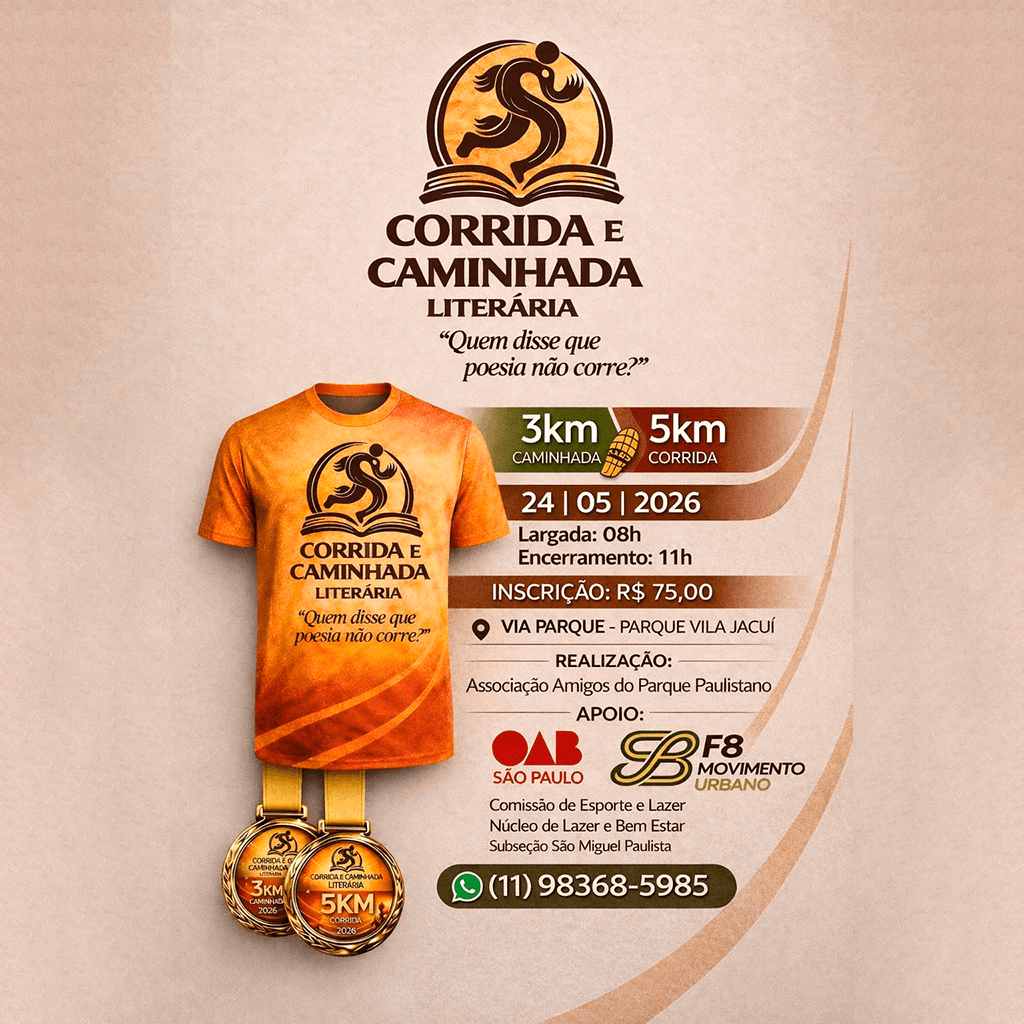 Corrida e Caminhada Literária